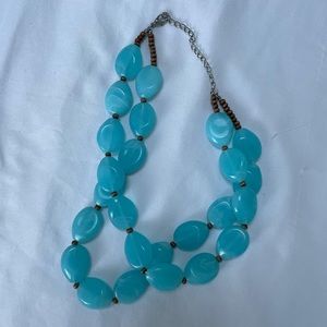 Statement bead necklace